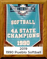 Pueblo High School 1990 Softball Team